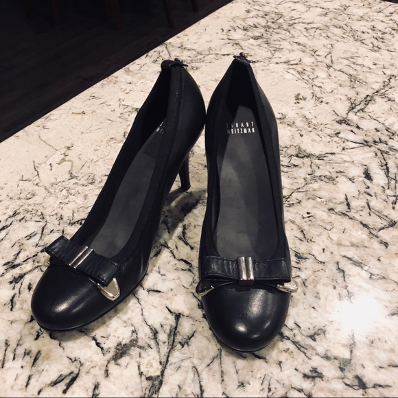 Stuart Weitzman Black Heels 🌟 So comfortable 10😍 - Picture 2 of 8